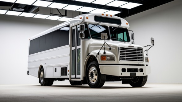 28 passenger minibus exterior