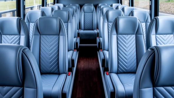 30 passenger minibus interior