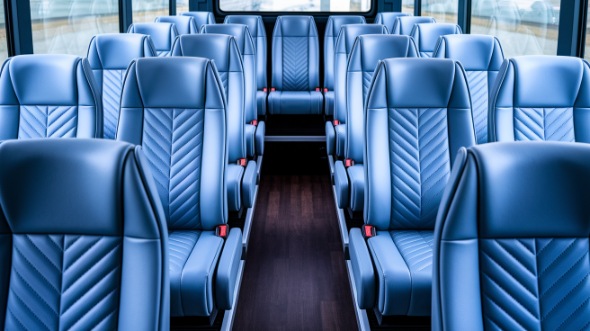 provo 18 passenger minibus interior
