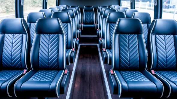 provo 20 passenger minibus inside