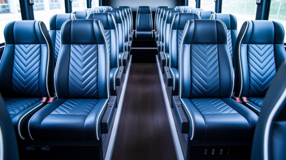 provo 25 passenger minibus inside