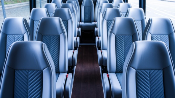 provo 28 passenger minibus inside