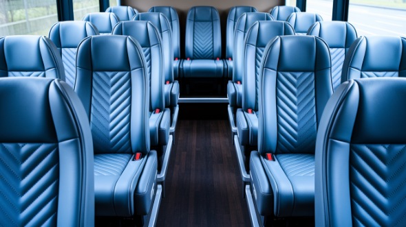 provo 35 passenger minibus inside