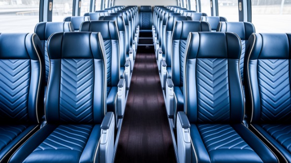 provo 55 passenger charter bus inside