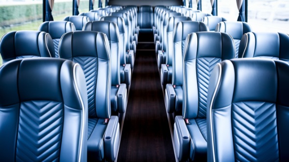 provo 56 passenger charter bus interior