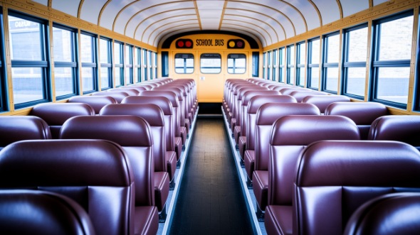 provo school bus rental inside